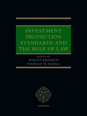cover image of Investment Protection Standards and the Rule of Law